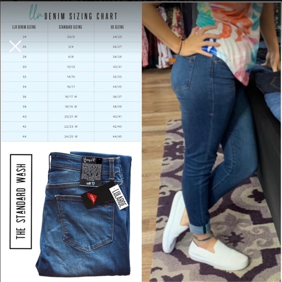 LuLaRoe Denim - EUC LULAROE Denim Jeans size 34 (US 16-17)